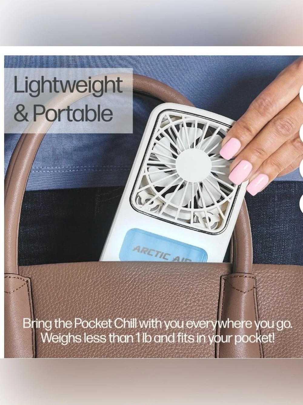 Pocket Chill Portable Personal Air Cooler - Picture 11 of 16